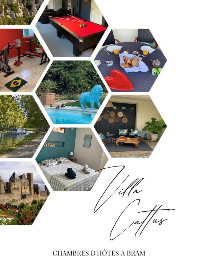 Suite A La Villa Cattus Bram 外观 照片
